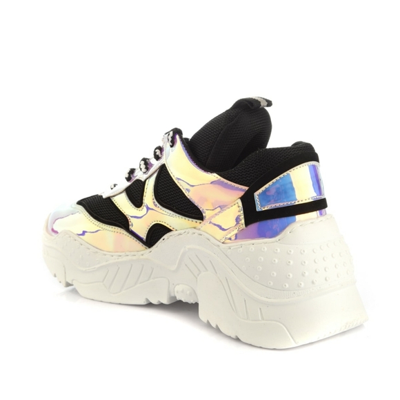 NWT Purple neon women sneaker - Picture 5 of 5